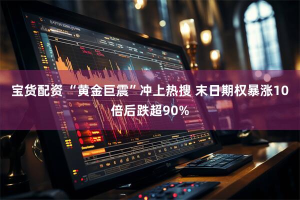 宝货配资 “黄金巨震”冲上热搜 末日期权暴涨10倍后跌超90%