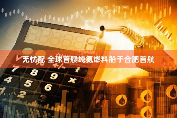 无忧配 全球首艘纯氨燃料船于合肥首航