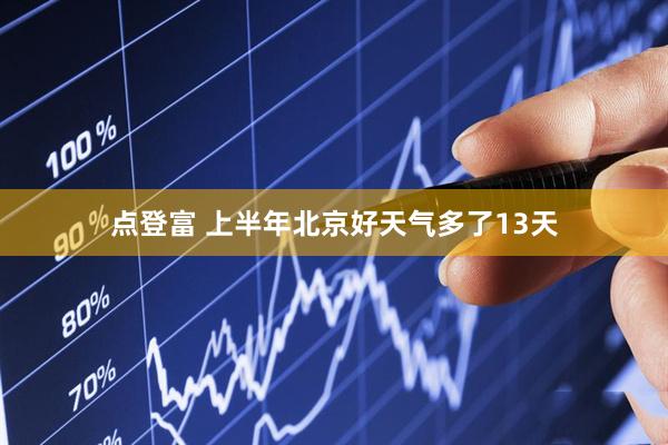 点登富 上半年北京好天气多了13天